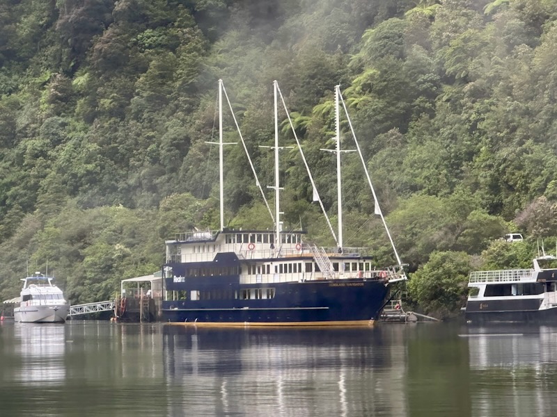 Fiordland explorer in doubtful sound for overnight cruise