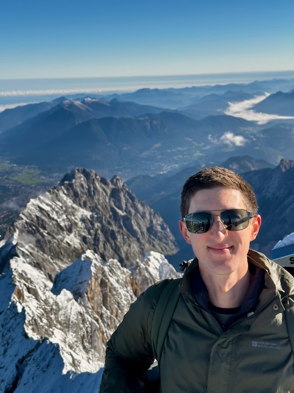 views from the top of zugspitze