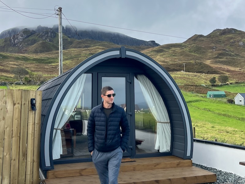 where to stay near old man of storr hike on isle of Skye scotland