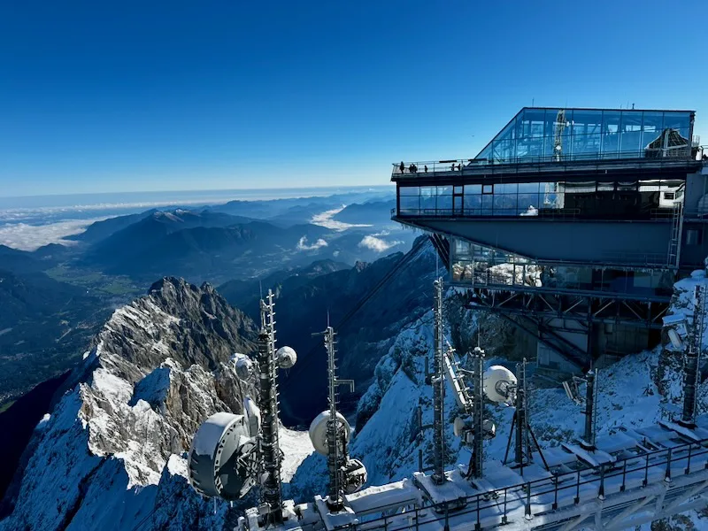 viewing platform from zugstpize Germany