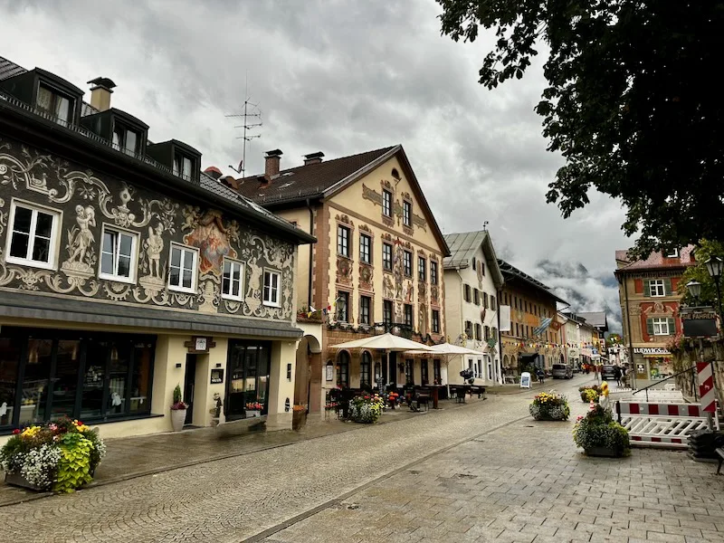 downtown partenkirchen germany