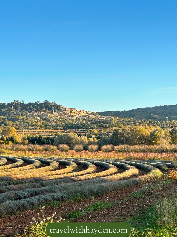 Provence countryside with hilltop villages tips for visiting Provence travel guide
