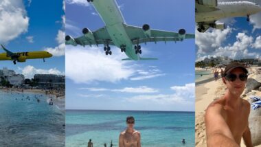 St Maarten Plane Beach Maho Beach