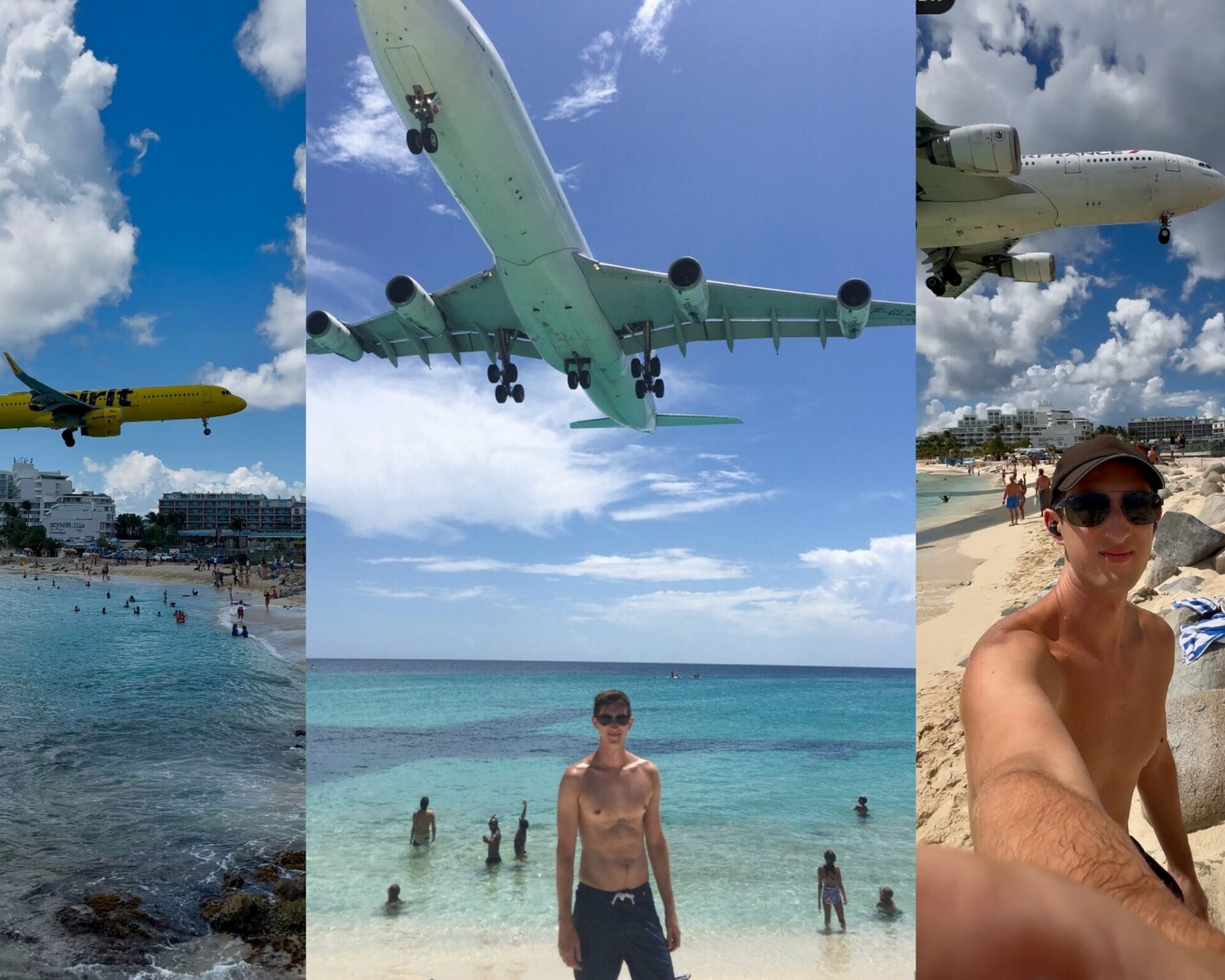 St Maarten Plane Beach Maho Beach