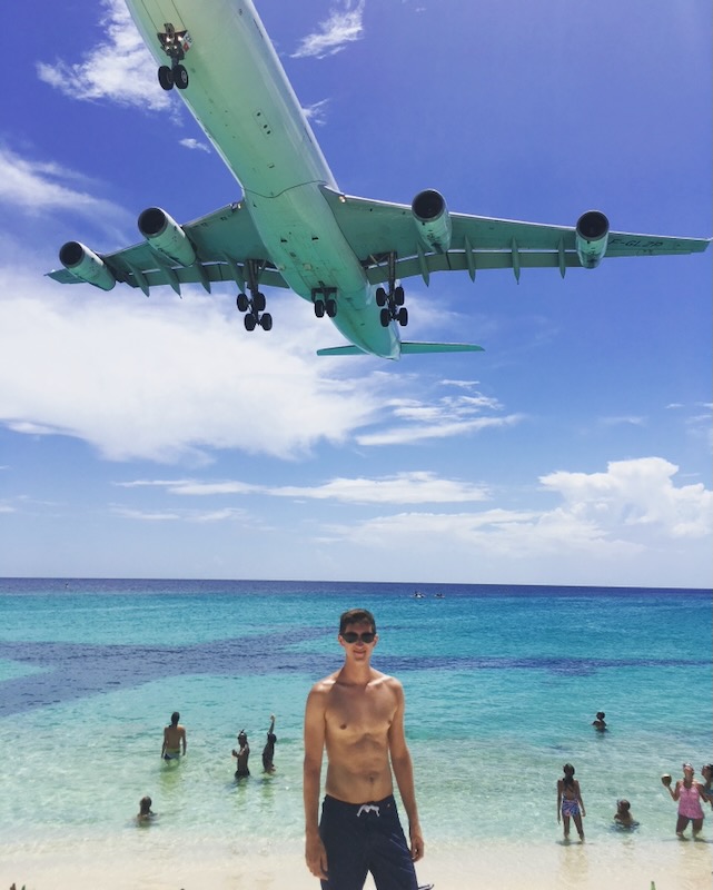 St Maarten Plane beach Maho Beach