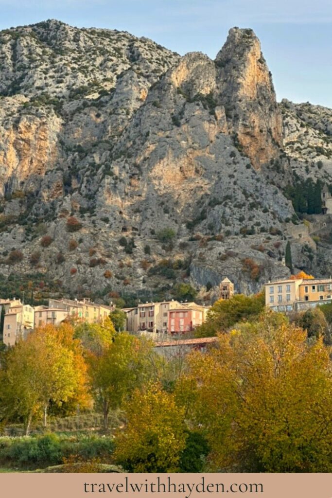 Moustiers-Sainte-Marie most beautiful village in Provence
