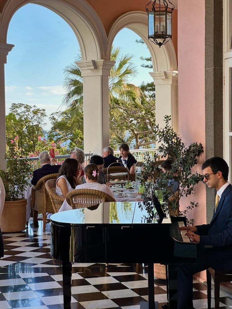 afternoon tea at Reid's Palace Madeira