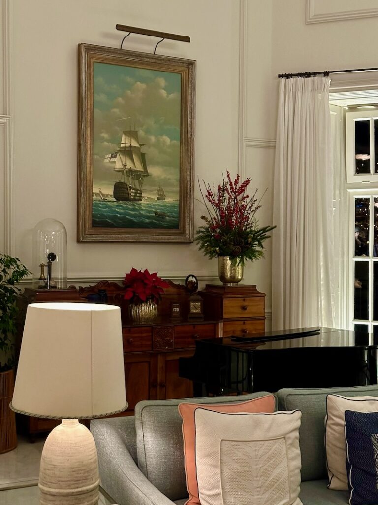 interior design of Reids Palace Madeira