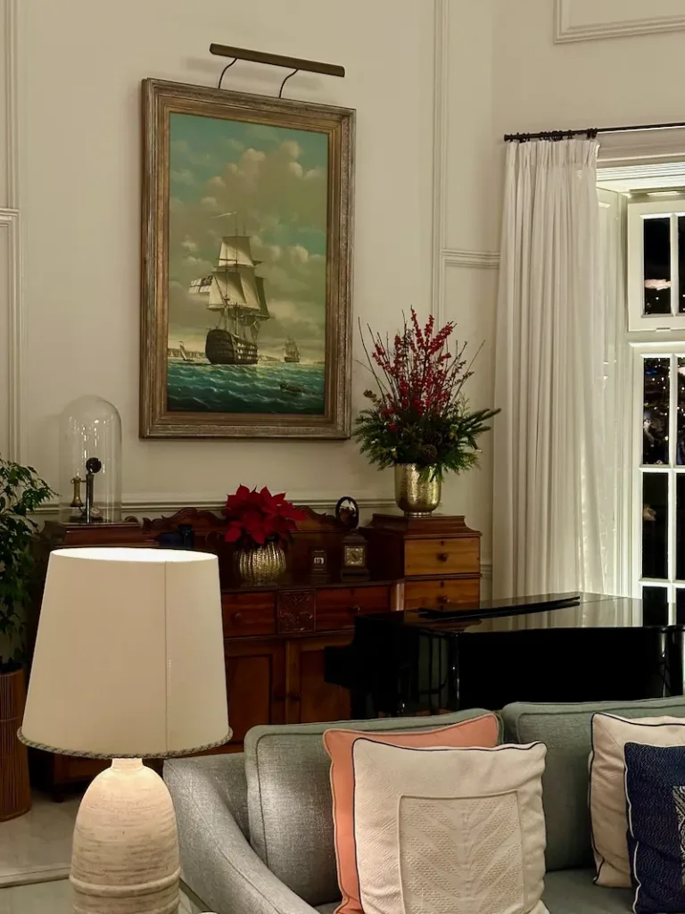 interior design of Reids Palace Madeira