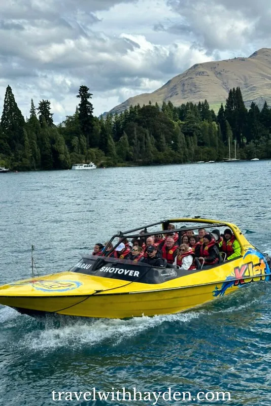 shotover boat in queenstown