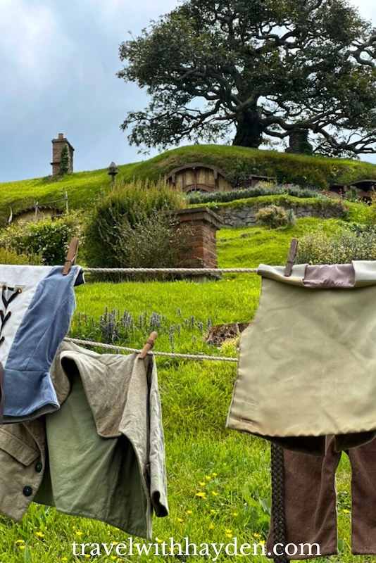 aesthetic views of Hobbiton in New Zealand