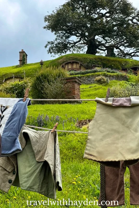 aesthetic views of Hobbiton in New Zealand