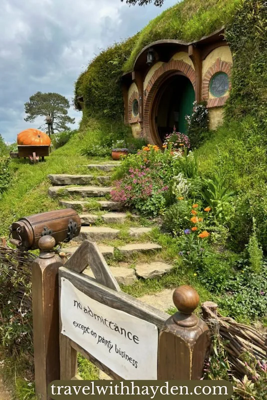 Bag End at Hobbiton New Zealand