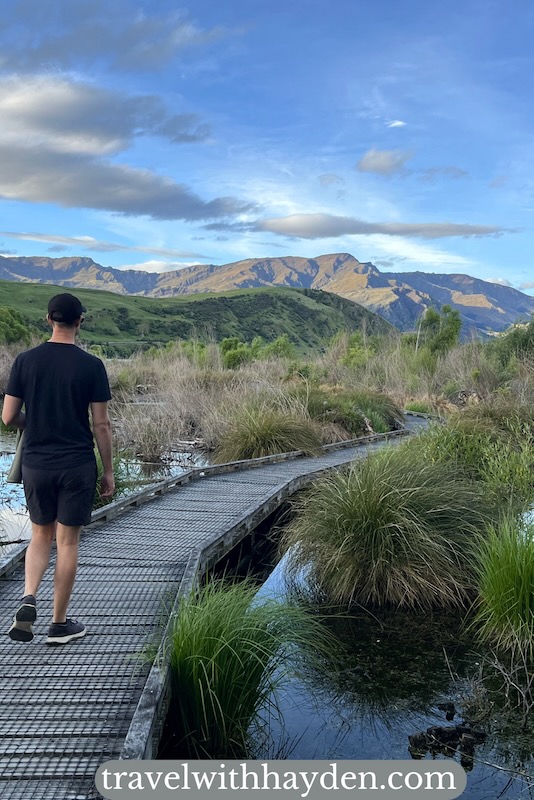 Lake Hayes walk near Queenstown