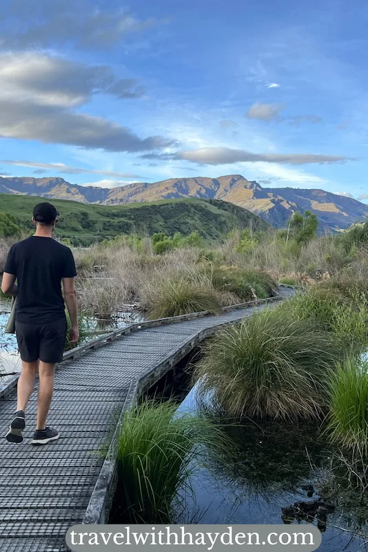 Lake Hayes walk near Queenstown