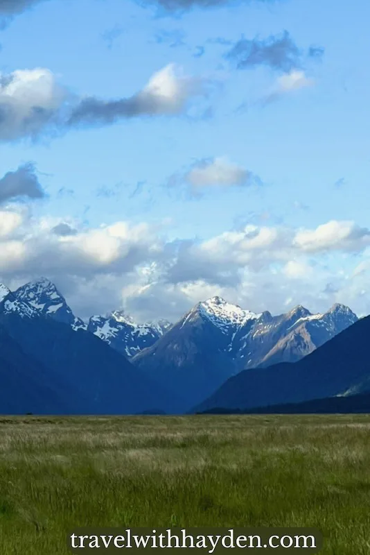 views in Fiordland National Park