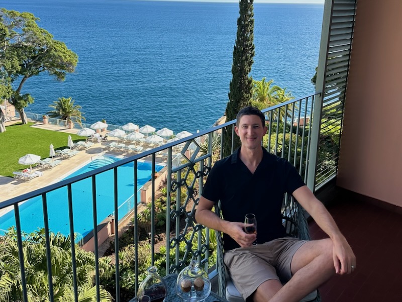 ocean view room at Belmond Reid's Palace Madeira Hotel