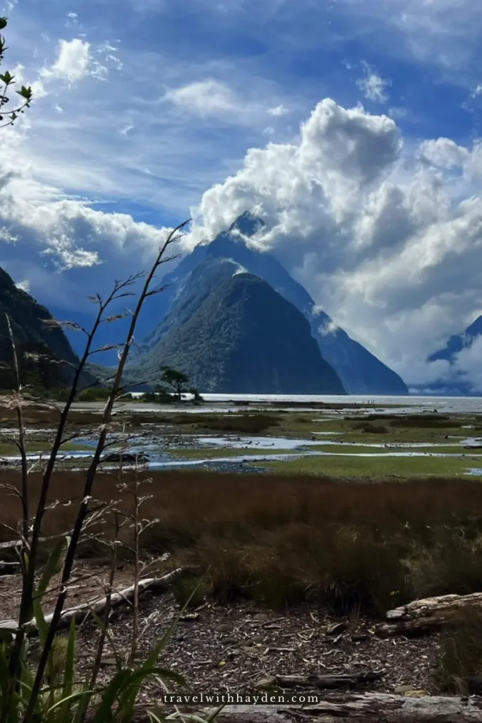 mitre peak Milford Sound viewpoint