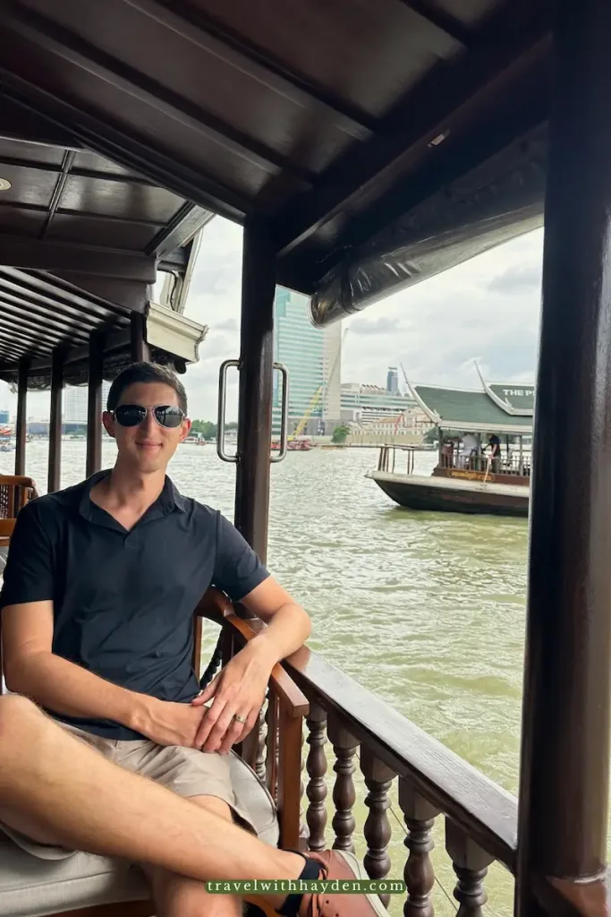 Peninsula Bangkok Boat on Chao Phraya