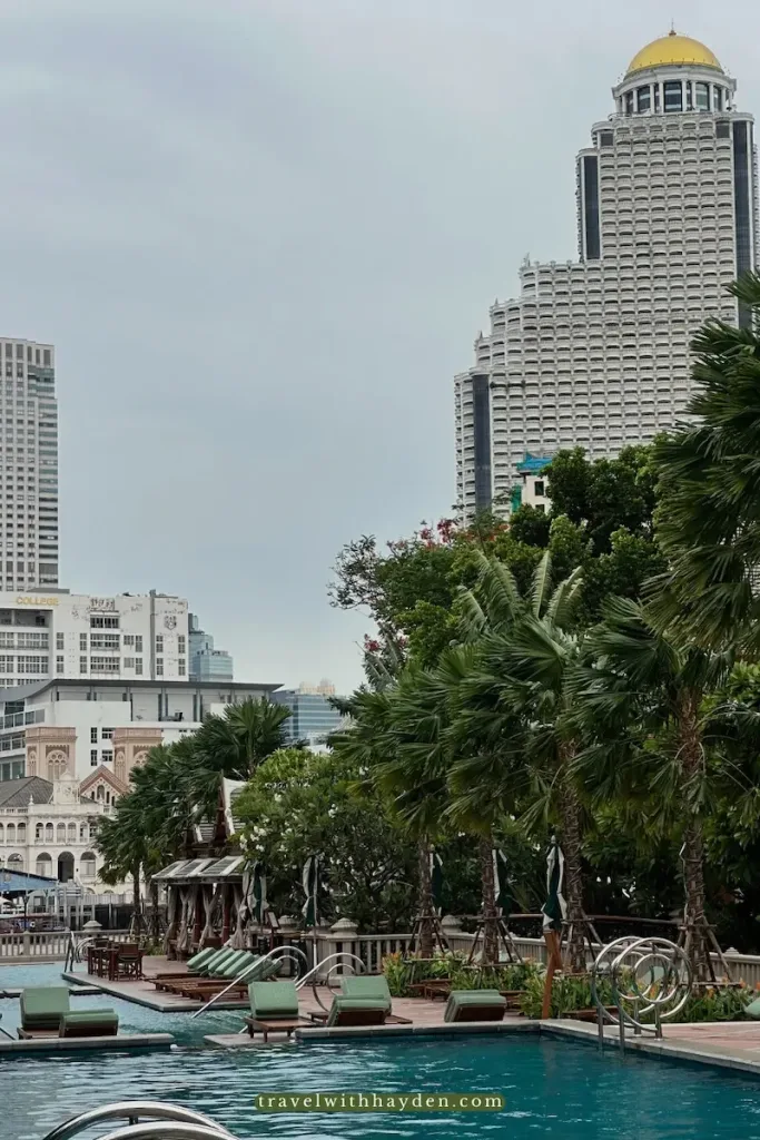 The Peninsula Pool on Chao Phraya River