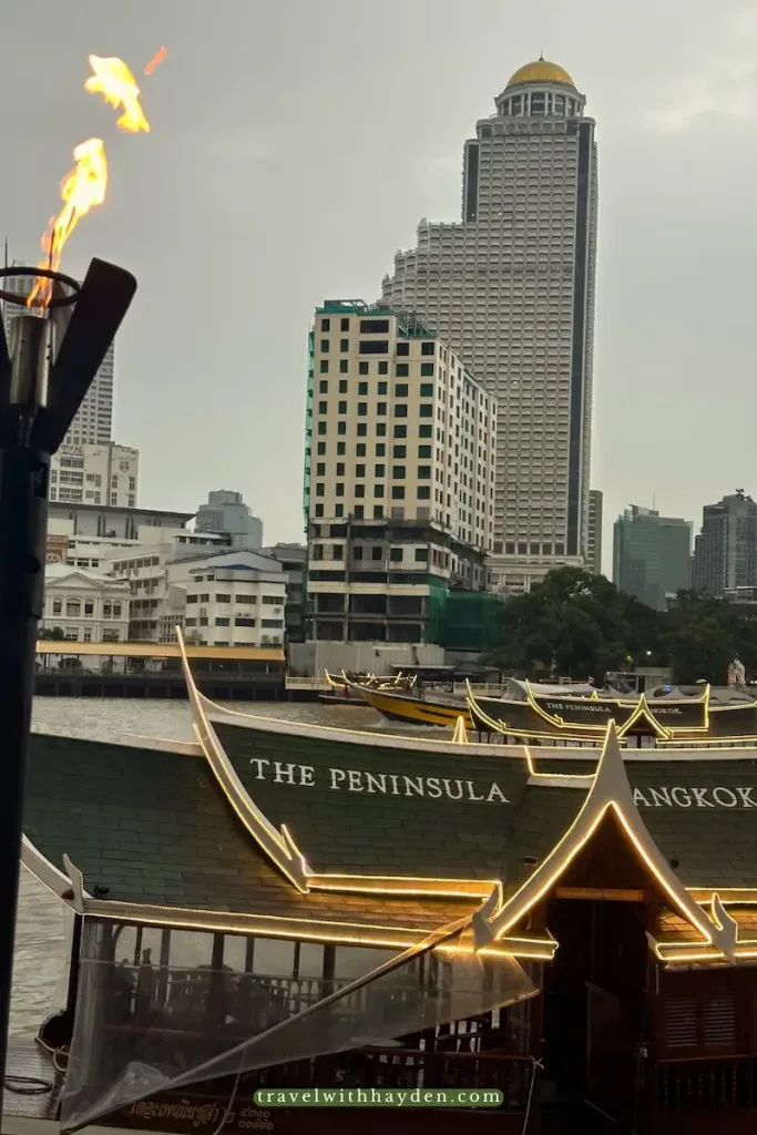 Peninsula Bangkok River Boat