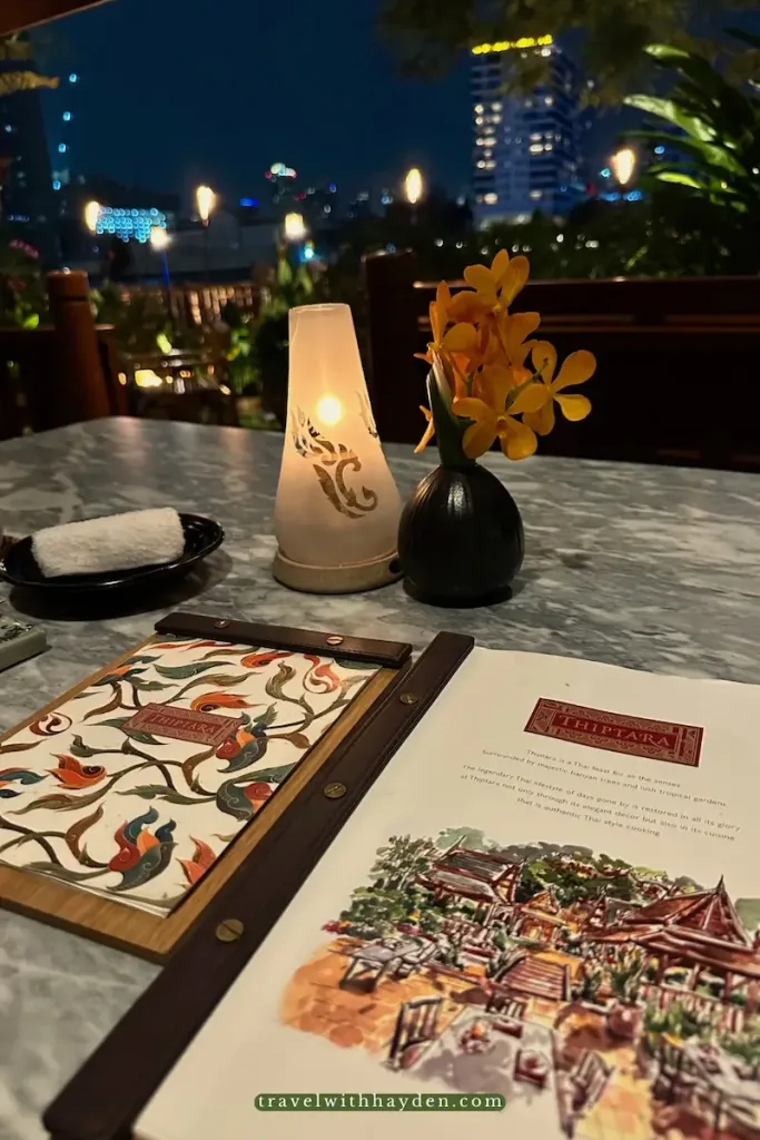 Riverside Dinner at Thiptara Peninsula Bangkok