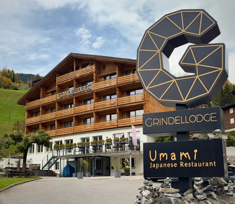 Grindellodge view of outside