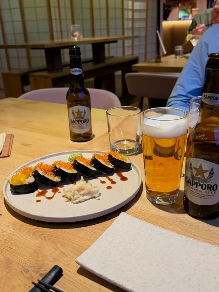 Sushi Dinner at Umami Restaurant in Grindellodge Hotel