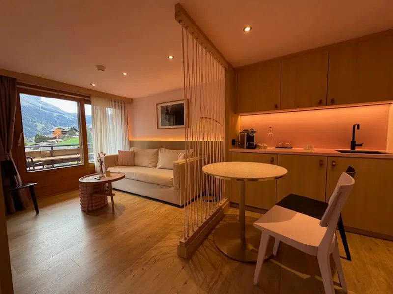 Yama Suite Living Room at Grindellodge